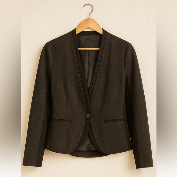 Very stylish H&M black blazer, dress up or dress down. - Picture 1 of 6